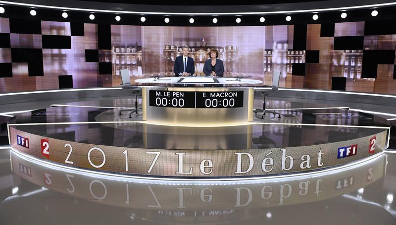 French presidential campaign debate
