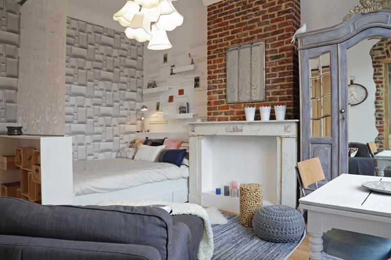 studio aménagé style parisien