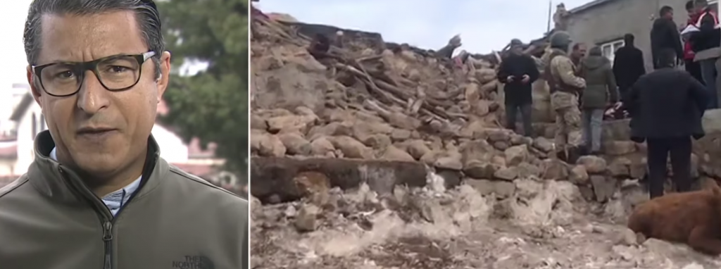 Σεισμός Ιράν Τουρκία