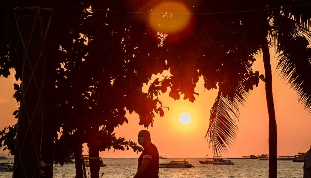 καιρός ήλιος μάσκα