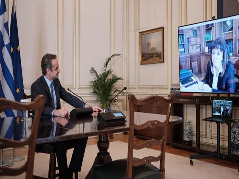 μητσοτακης σακελλαροπουλου