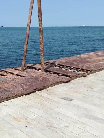 νεα παραλία ζημιά 2