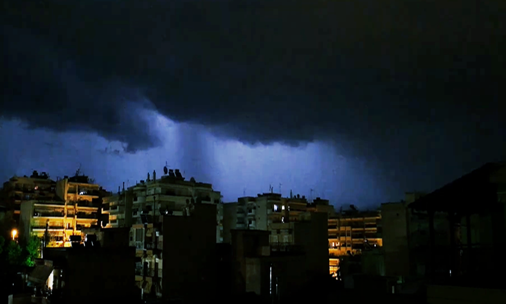 καταιγίδα Λαγκαδάς