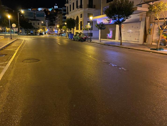 Καβαλα αδειοι δρόμοι 1