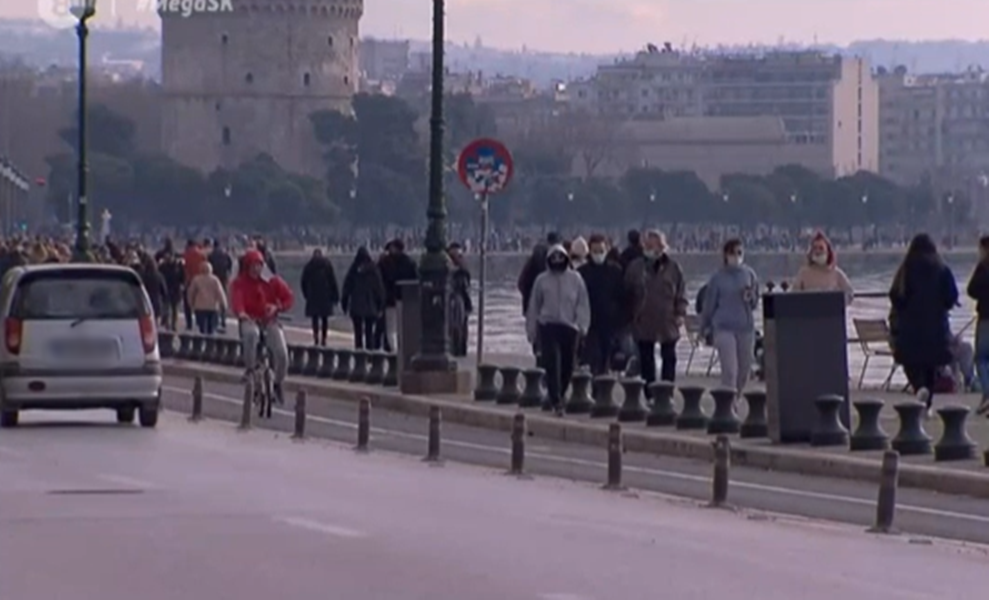 θεσσαλονικη συνωστισμος