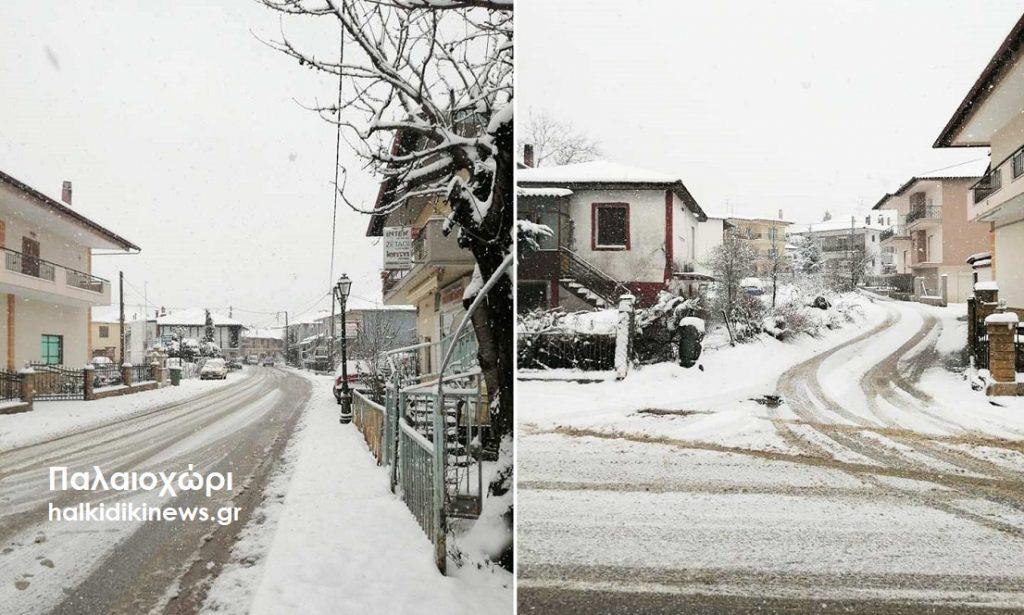 παλαιοχώρι χιονια 1