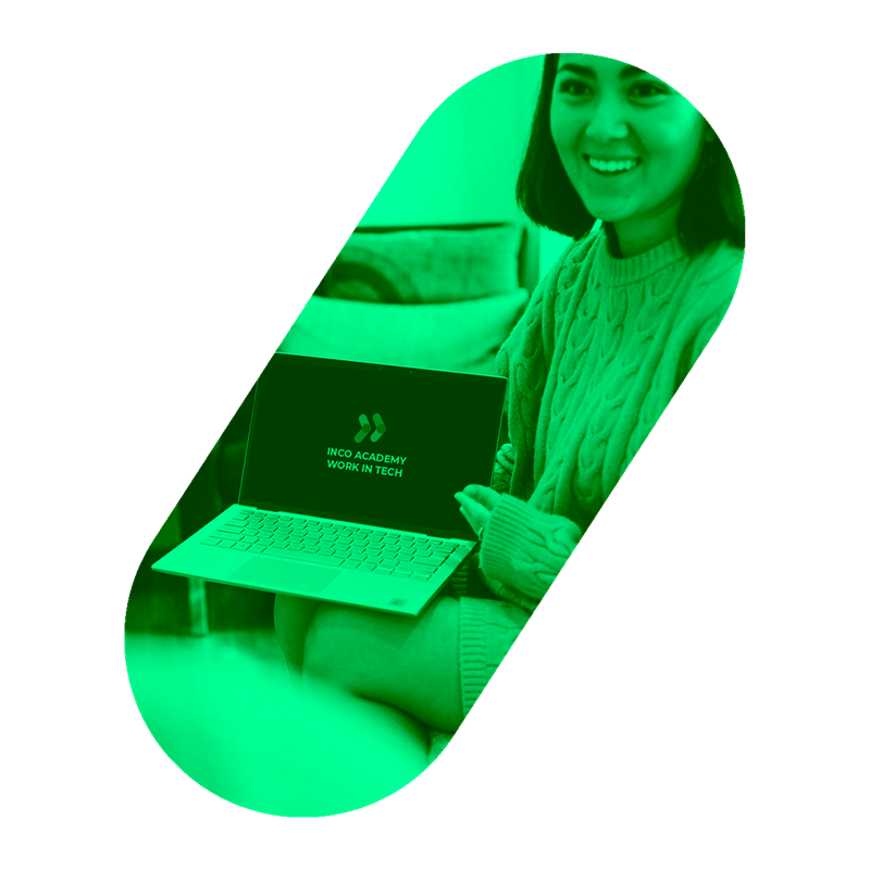 girl-smiling-laptop-pill-shape