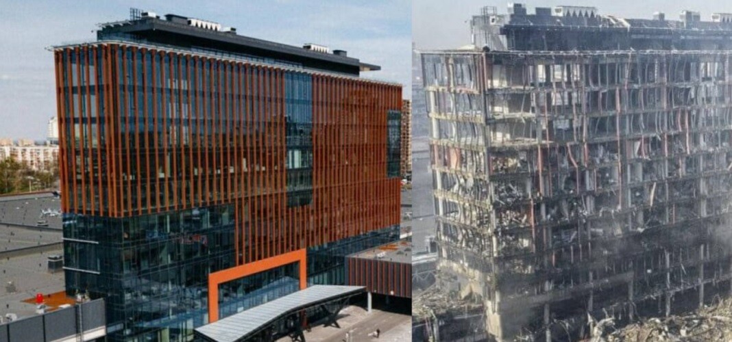 Το εμπορικό κέντρο στο Κίεβο πριν και μετά τον βομβαρδισμό - Parallaxi Magazine