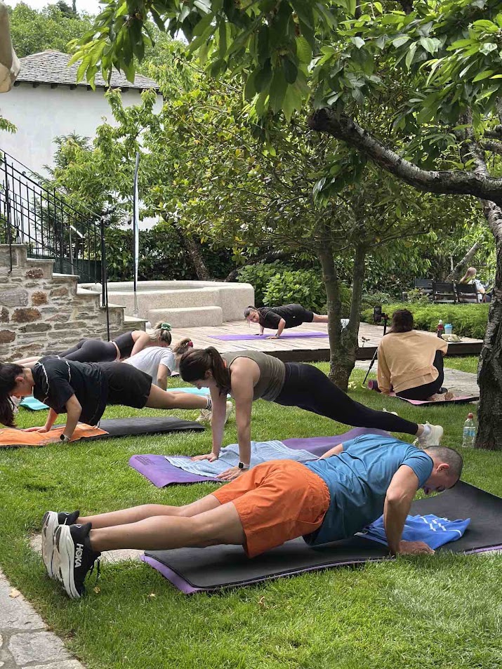 γυμναστική στο δημόσιο χωρο
