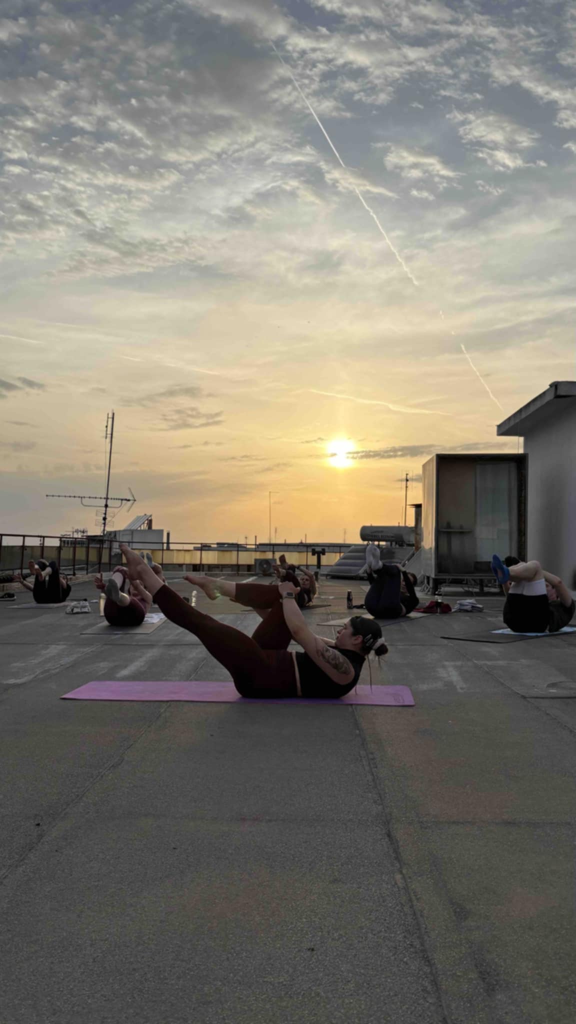 γυμναστική ταράτσα