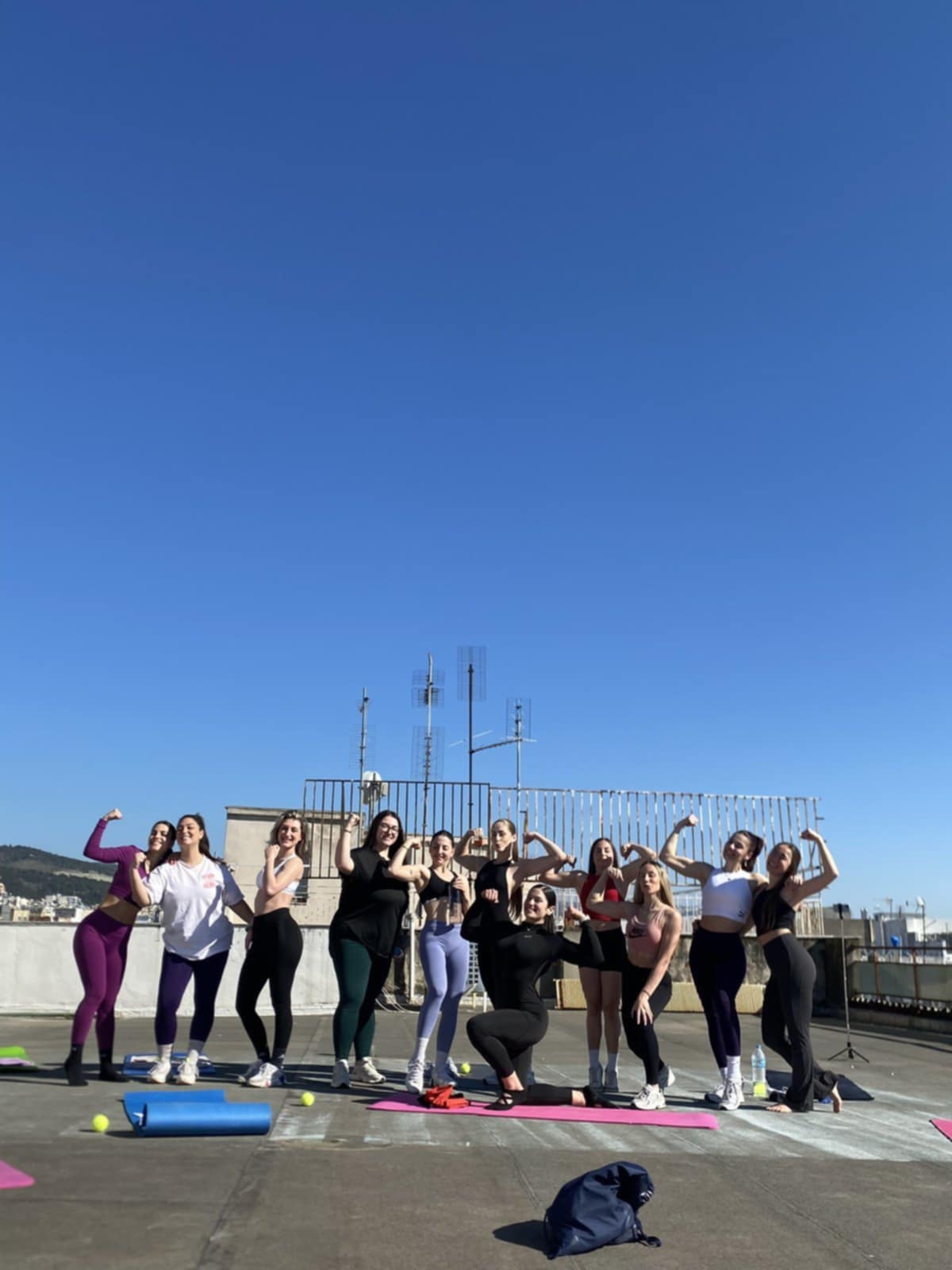 γυμναστική ταράτσα