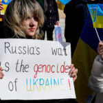 Ρωσία Ουκρανία συγκέντρωση