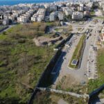 Μετρό Καλαμαριάς drone