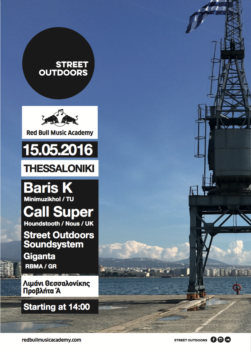 Street Outdoors X RBMA poster