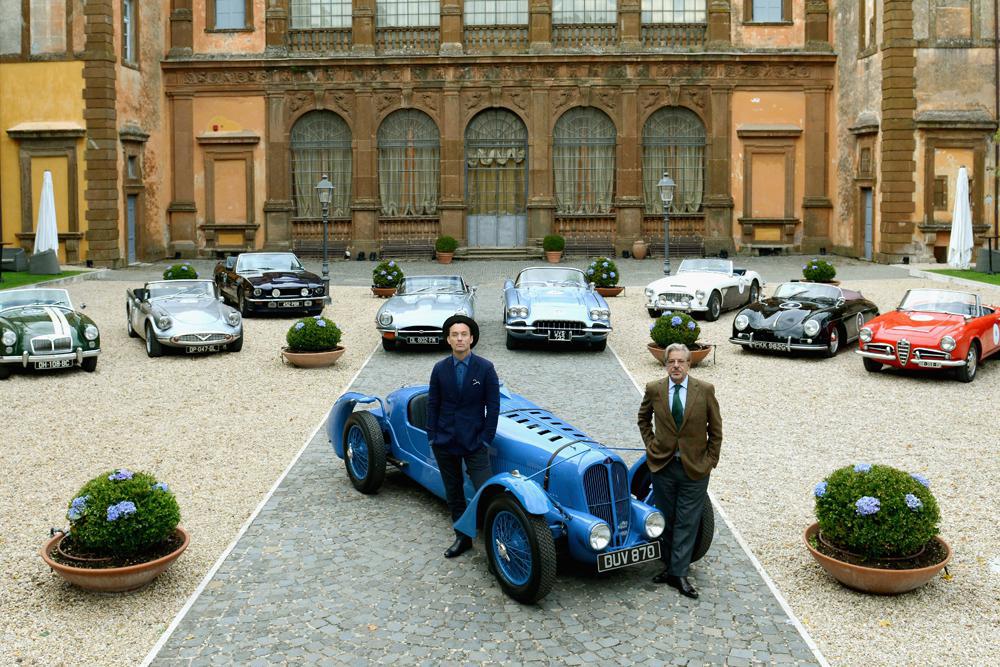 XXXX attends the Johnnie Walker Blue Label photocall for 'The Gentleman's Wager II' at Villa Mondragone on October 31, 2015 in Rome, Italy.