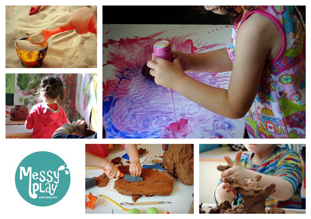 messy play hehe art