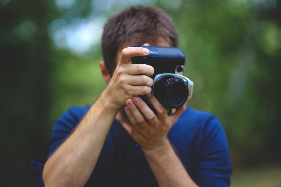 taking pictures