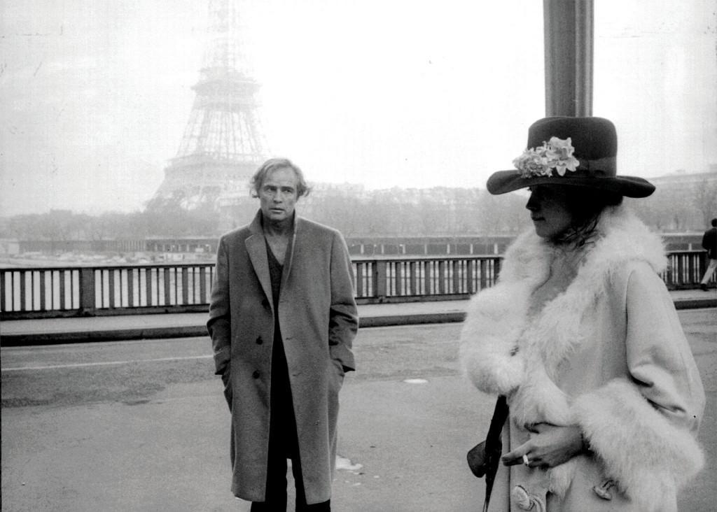 Una foto di scena del film " Ultimo tango a Parigi" con Maria Schneider e Marlon Brando. E' morta l'attrice francese Maria Schneider, protagonista di 'Ultimo tango a Parigi'. Lo si apprende dai suoi familiari a Parigi. ANSA ARCHIVIO