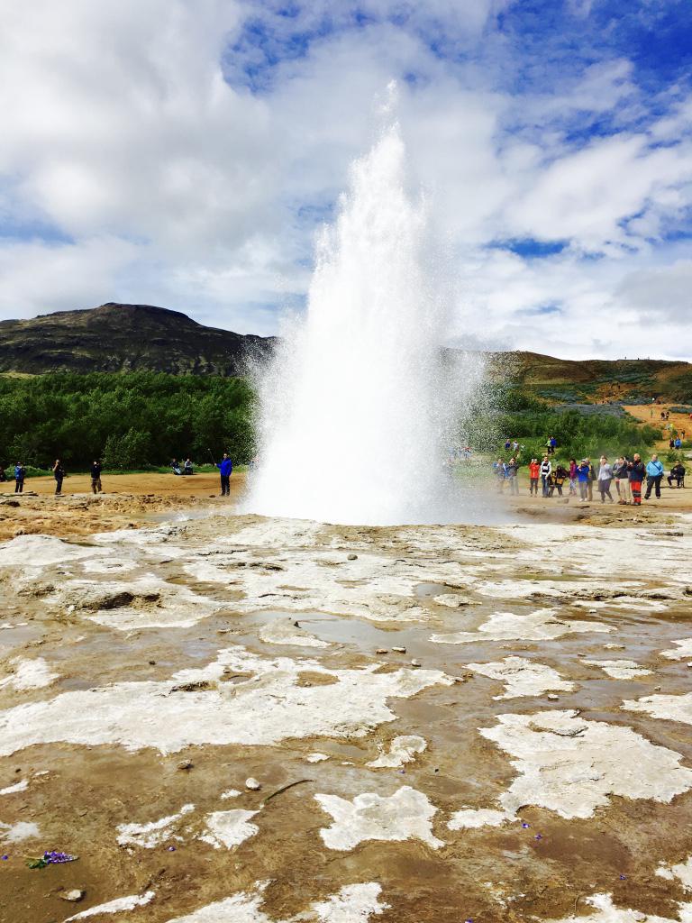 ισλανδια  geyzer